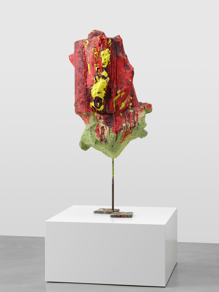 Unitled

2007

Papier-m&amp;acirc;ch&amp;eacute;, metal, acrylic paint

129 x 59 x 59 cm / 50 3/4 x 23 1/4 x 23 1/4 in

&amp;copy; Franz West