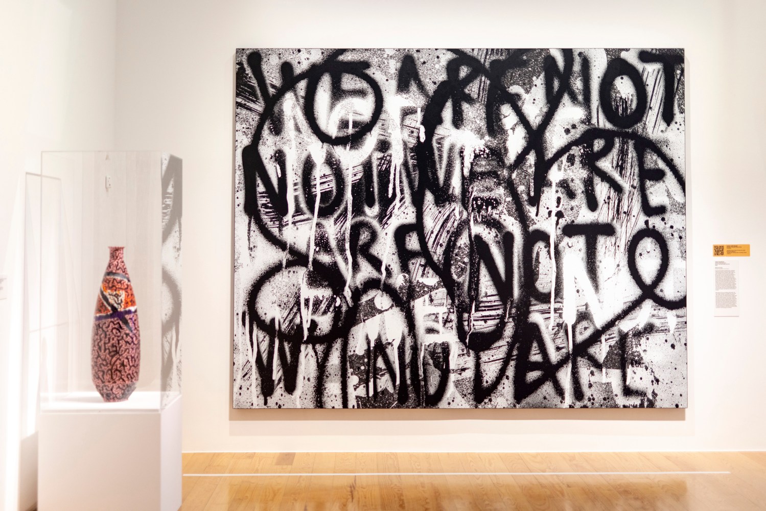 Installation view, Adam Pendleton, The Culture, Schirn Kunsthalle, Frankfurt, 2024