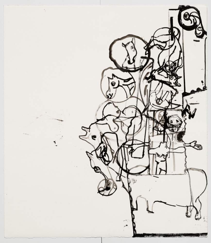 Drawing by Tobias Pils