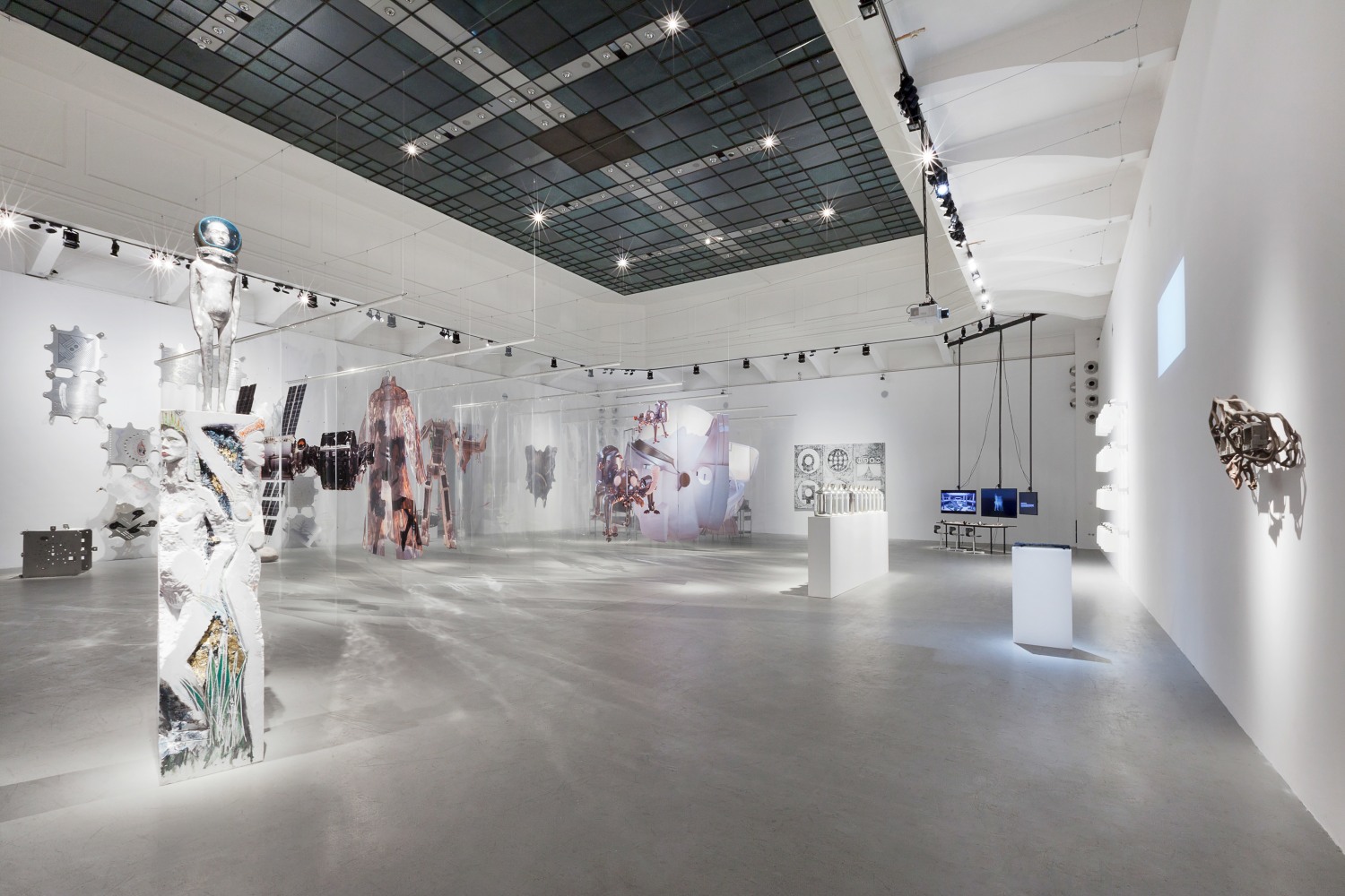 Installation view of sculpture by Jean-Marie Appriou