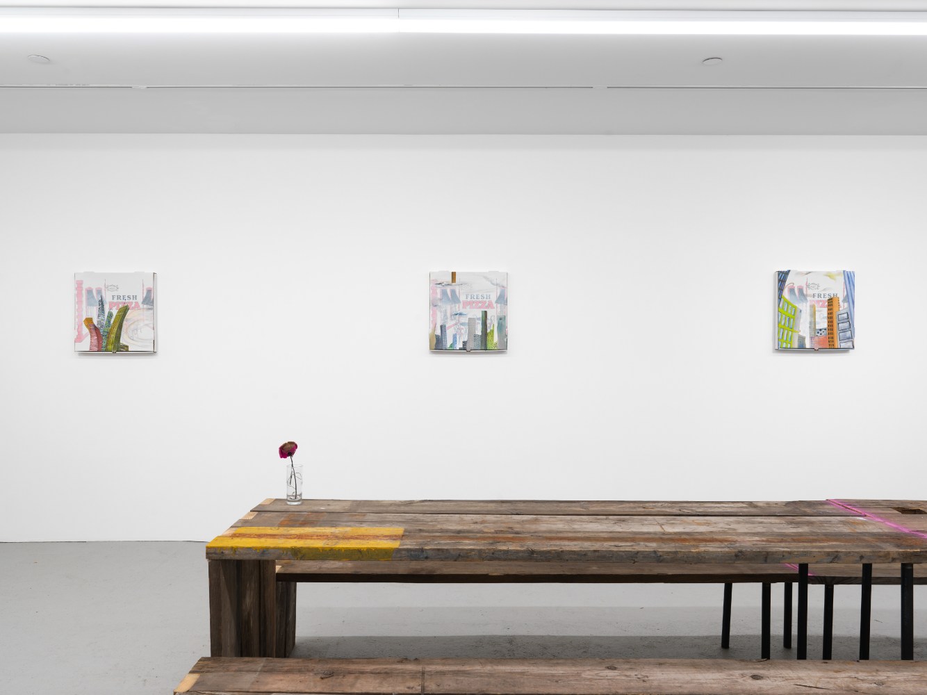 installation view Weiss Falk at Eva Presenhuber, New York