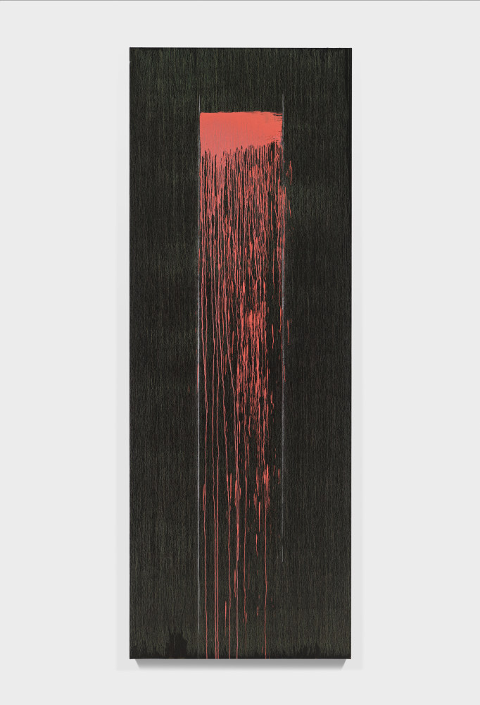 painting by Pat Steir