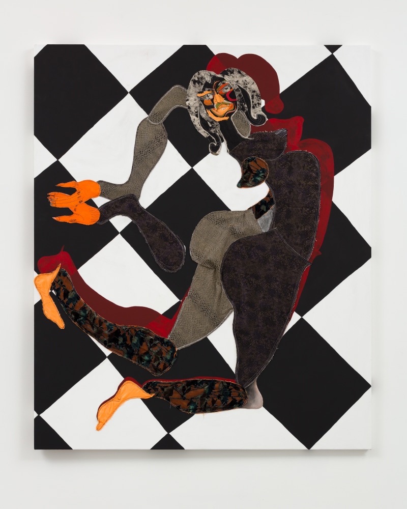 Work by Tschabalala Self