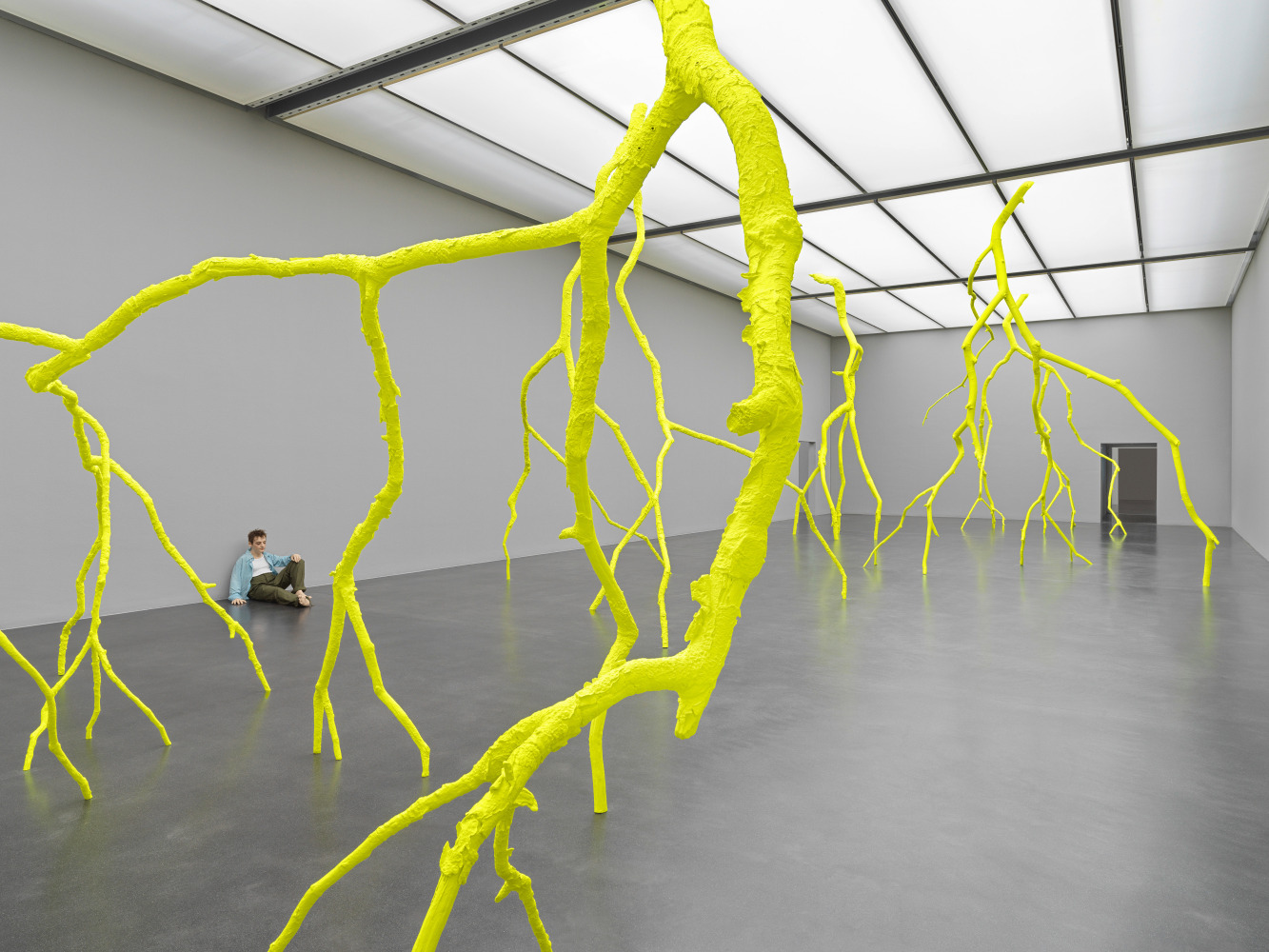 Installation view, Ugo Rondinone, Cry Me A River, Kunstmuseum Luzern, Lucerne, 2024