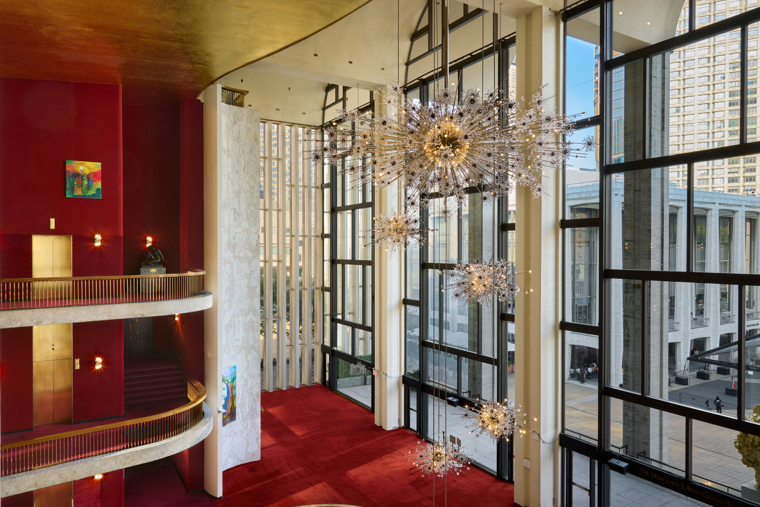 Installation view, Shara Hughes, Librettos, The Metropolitan Opera, New York,&amp;nbsp;September 2024 &amp;ndash; June 2025