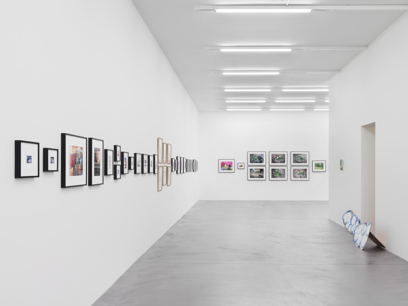 Installation view of Karen Kilimnik photography and installation exhibition