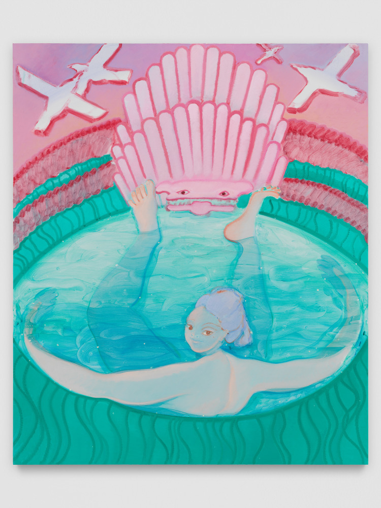 La Grande Baigneuse

2022

Oil on canvas

250.5 x 210.5 x 4 cm / 98 5/8 x 82 7/8 x 1 5/8 in

&amp;copy; Sofia Mitsola