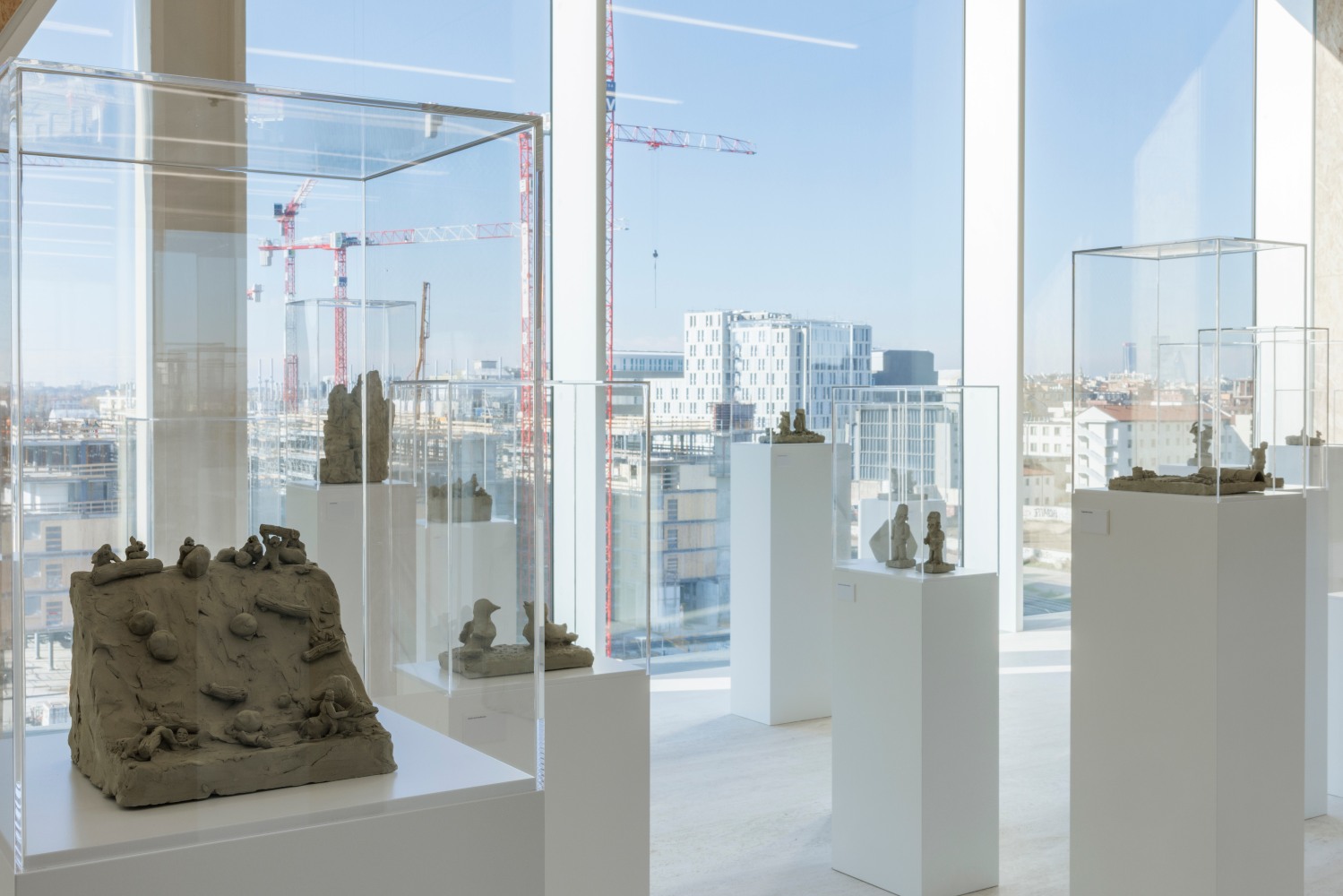 Installation view, Peter Fischli David Weiss, Suddenly This Overview, Fondazione Prada, Milan, 2023