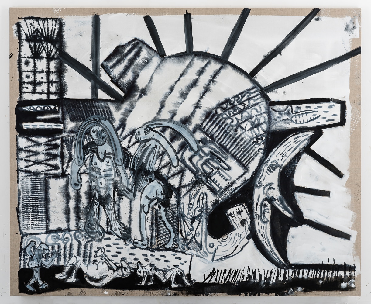 Work image of painting by Tobias Pils