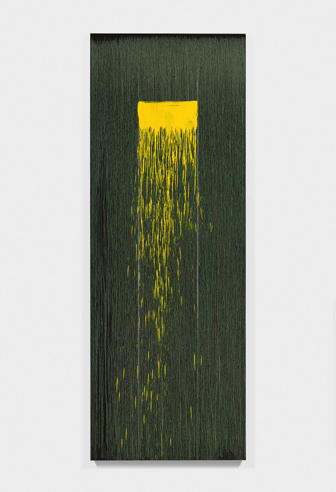 Painting by Pat Steir