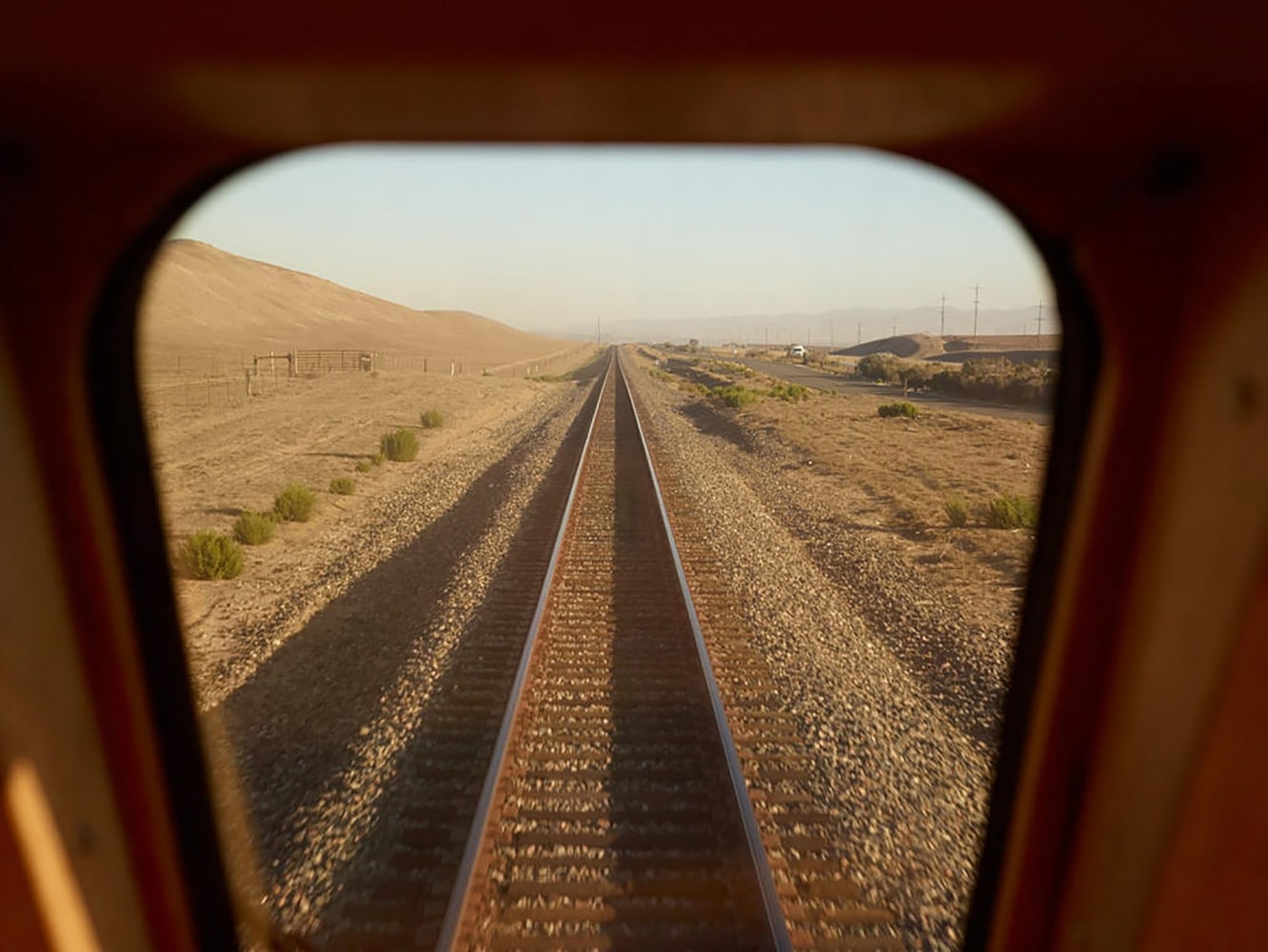 Installation view of living art installation by Doug Aitken