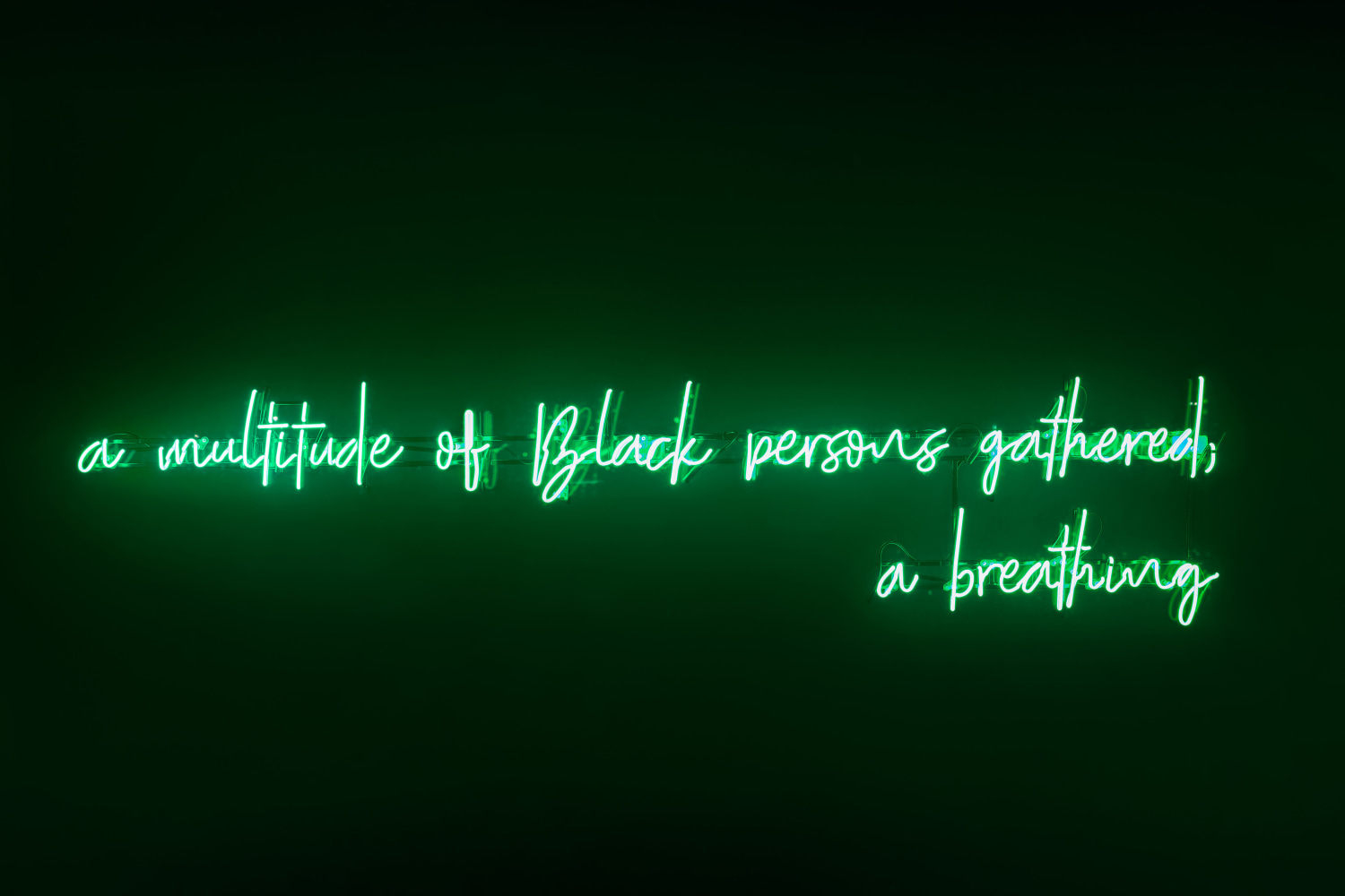 a breathing

2024

Neon

Ed. 1/1 + 1 AP

&amp;copy; Belinda Kazeem-Kamiński