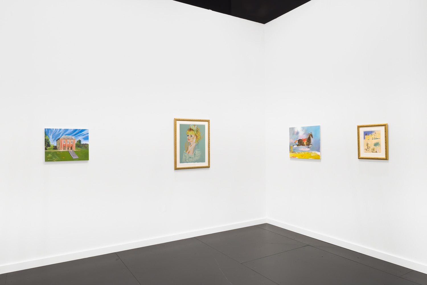 Installation view, Karen Kilimnik, Frieze New York,&amp;nbsp;2021