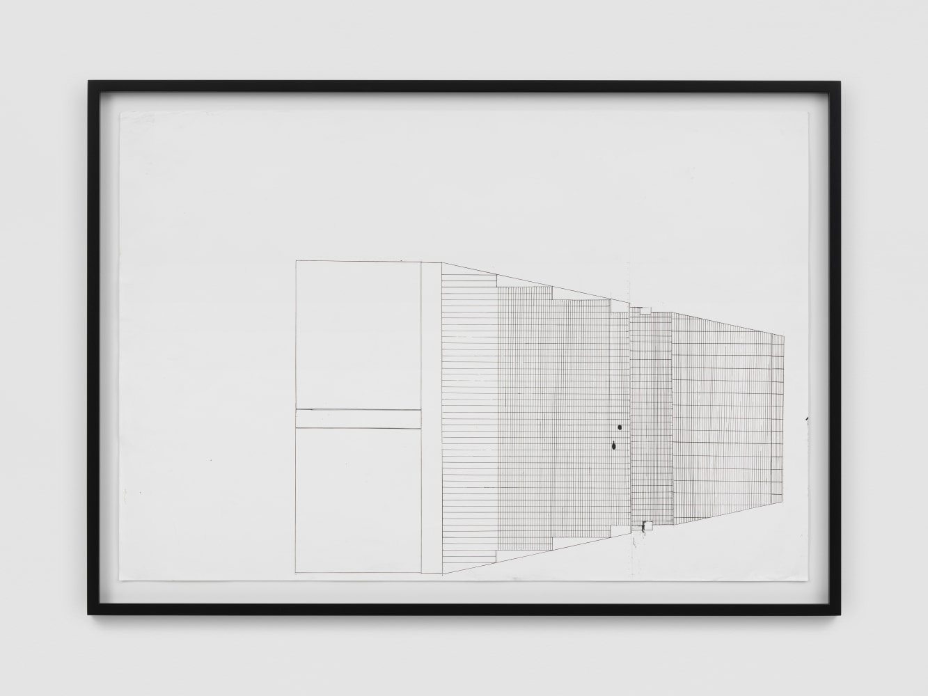 Untitled

2022/2023

Pencil, ink on paper

Sheet 75 x 109.5 cm / 29 1/2 x 43 1/8 in

Frame 58 x 119.5 x 4 cm / 22 7/8 x 47 x 1 5/8 in

&amp;copy; Matias Faldbakken