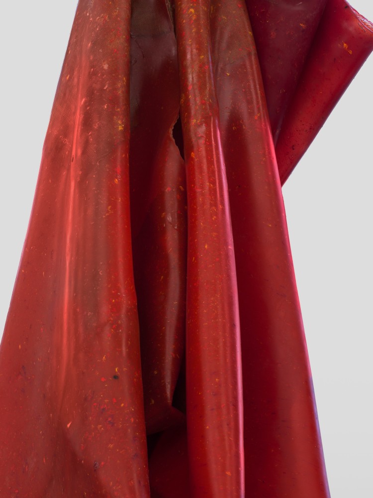 Den 2

2024

Latex, rope, jute, silicone oil

225 x 83 x 82 cm / 88 5/8 x 32 5/8 x 32 1/4 in

&amp;copy; Liesl Raff