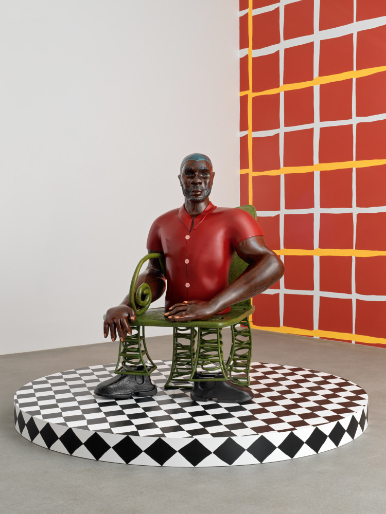 Work by Tschabalala Self