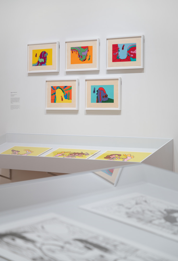 installation view Carroll Dunham Nasjonalmuseet Oslo