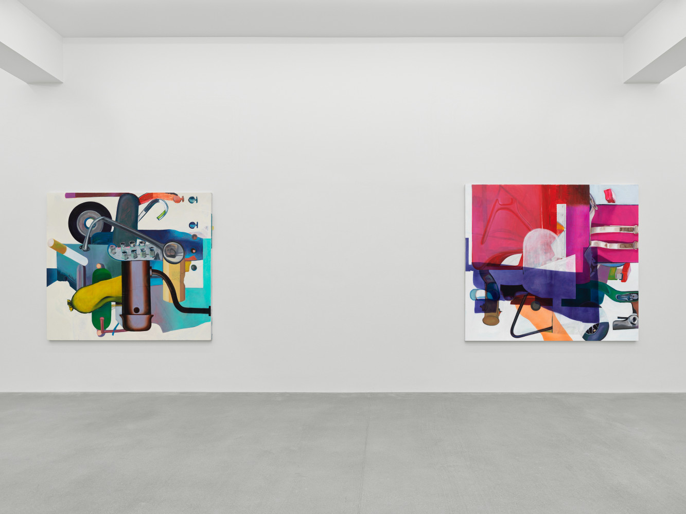 Installation view Alex Hubbard