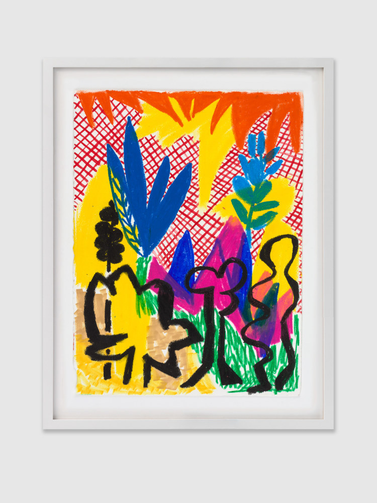 GREAT PICKS 2020 Mixed media on paper Image 38 x 28 cm / 15 x 11 in Frame 48 x 38 x 3.5 cm / 18 7/8 x 15 x 1 3/8 in