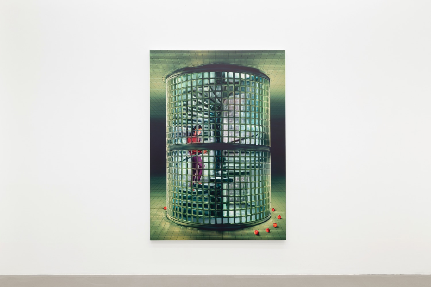 Installation view, Louisa Gagliardi, Whereabouts, Galerie Eva Presenhuber, Vienna, 2024