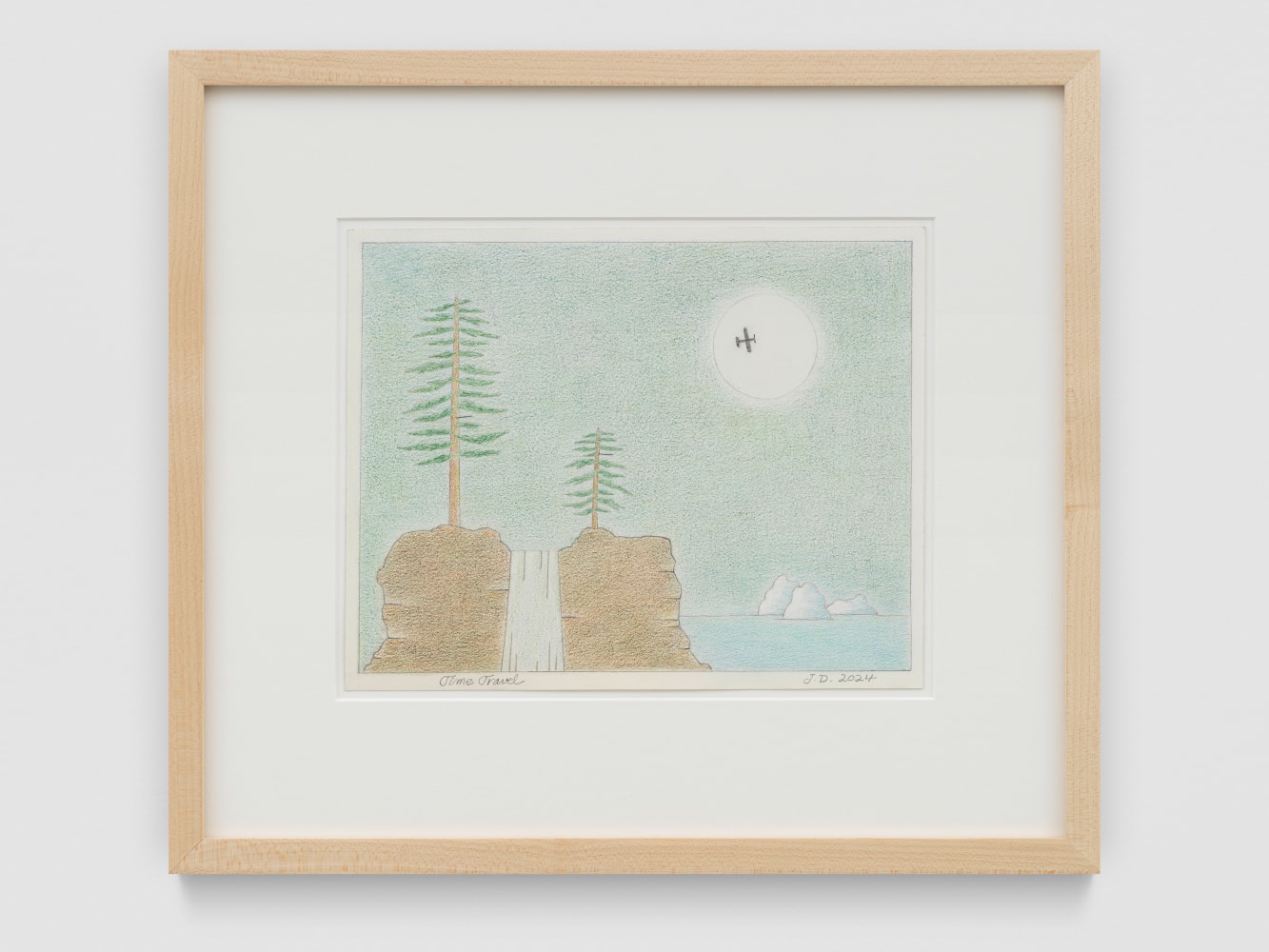 Time Travel

2024

Colored pencil and graphite pencil on Arches hot press paper

Sheet 20.5 x 25.5 cm / 8 x 10 in

Frame 36 x 41 x 3 cm / 14 1/8 x 16 1/8 x 1 1/8 in

&amp;copy; John Dilg