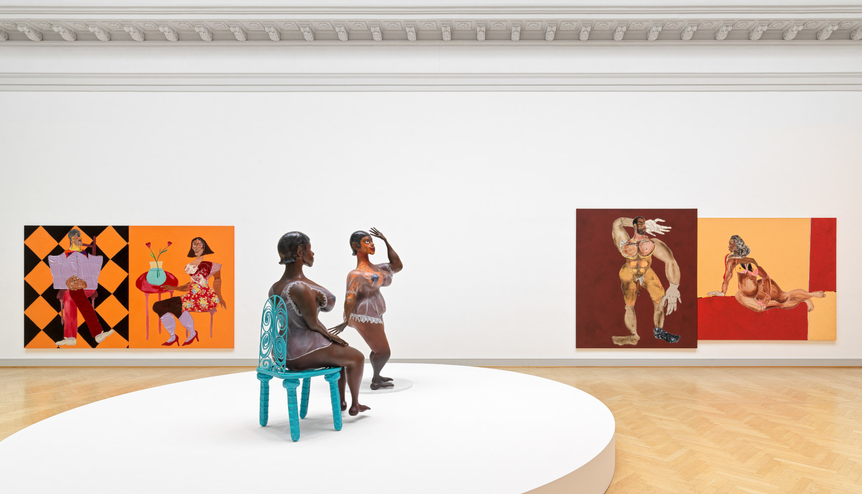 installation view tschabalala self st gallen