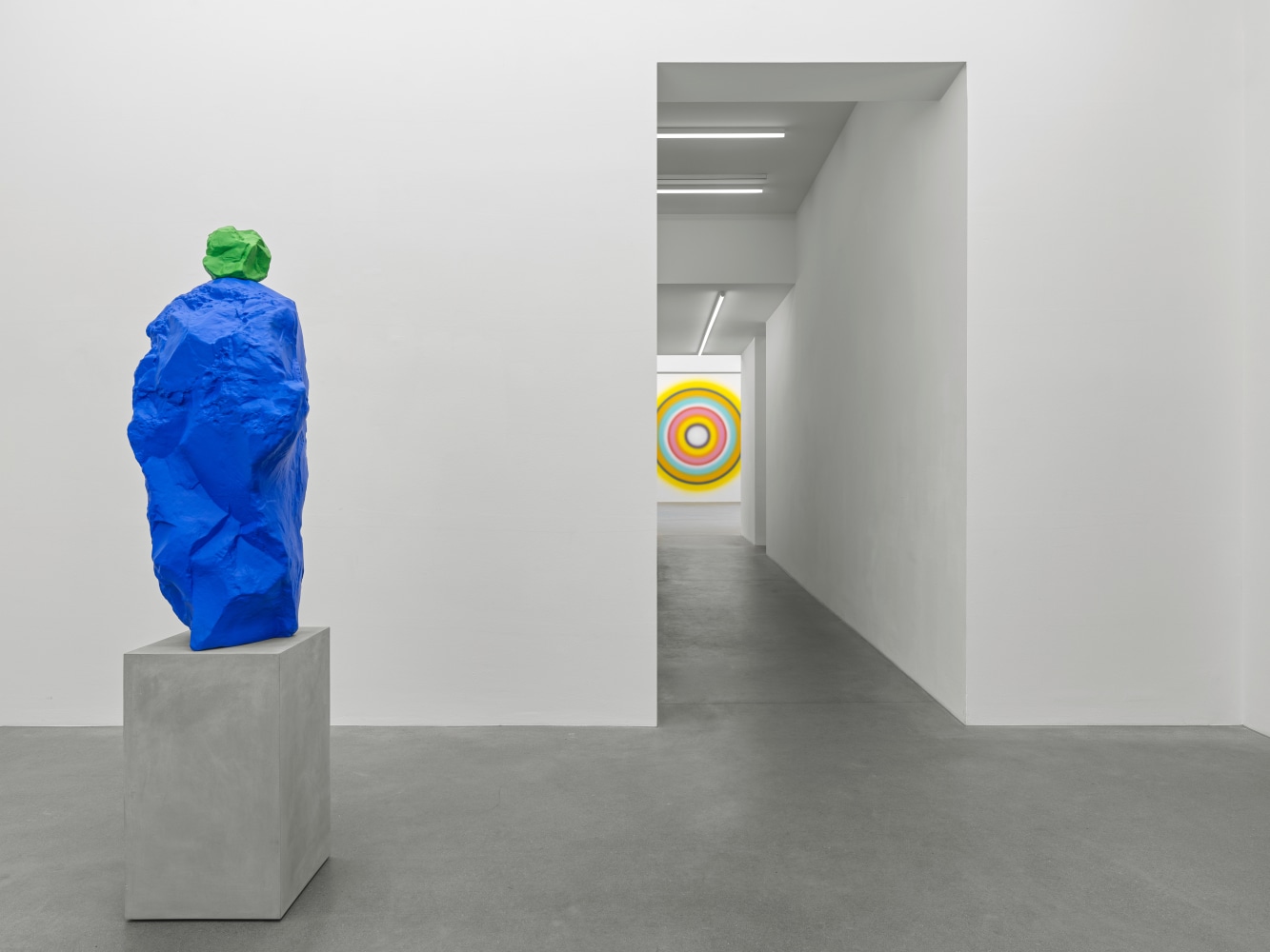 Installation view, Wall Works &amp;amp; Sculptures, Galerie Eva Presenhuber, Waldmannstrasse, Zurich, 2025