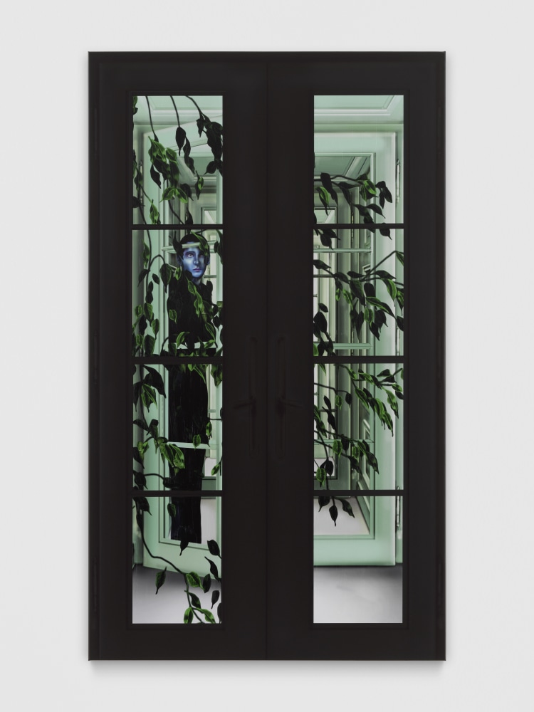 Reunion (Room 11)

2025

Gel medium, nail polish ink on PVC

170 x 100 cm / 66 7/8 x 39 3/8 in

&amp;copy; Louisa Gagliardi