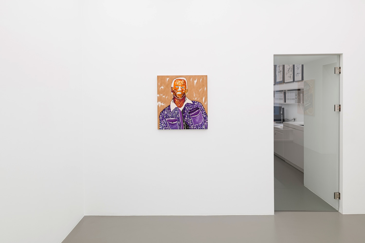 Installation view, Chase Hall, Momma&amp;#39;s Baby, Daddy&amp;#39;s Maybe, Galerie Eva Presenhuber, Vienna, 2025