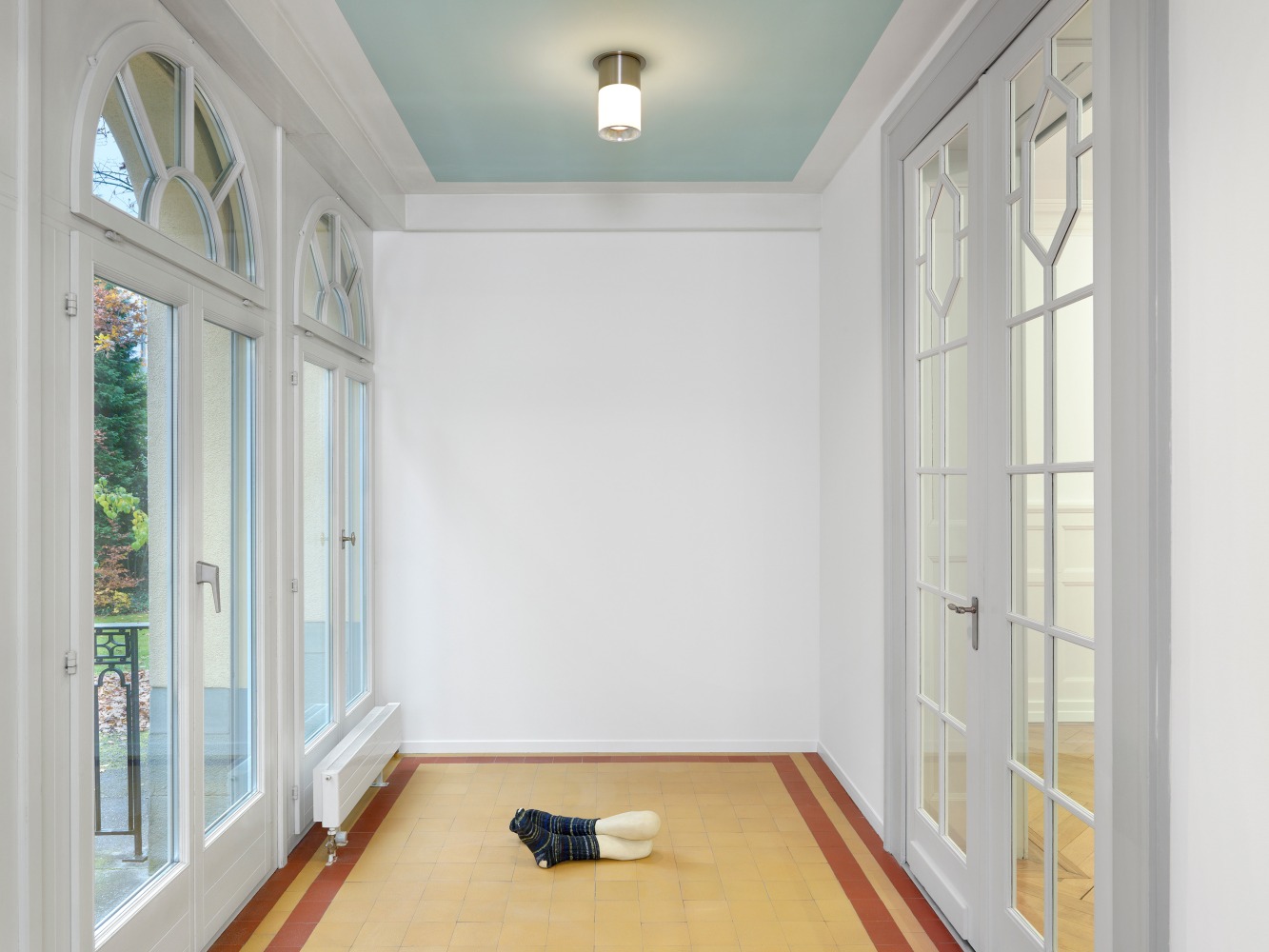 Installation view Valentin Carron