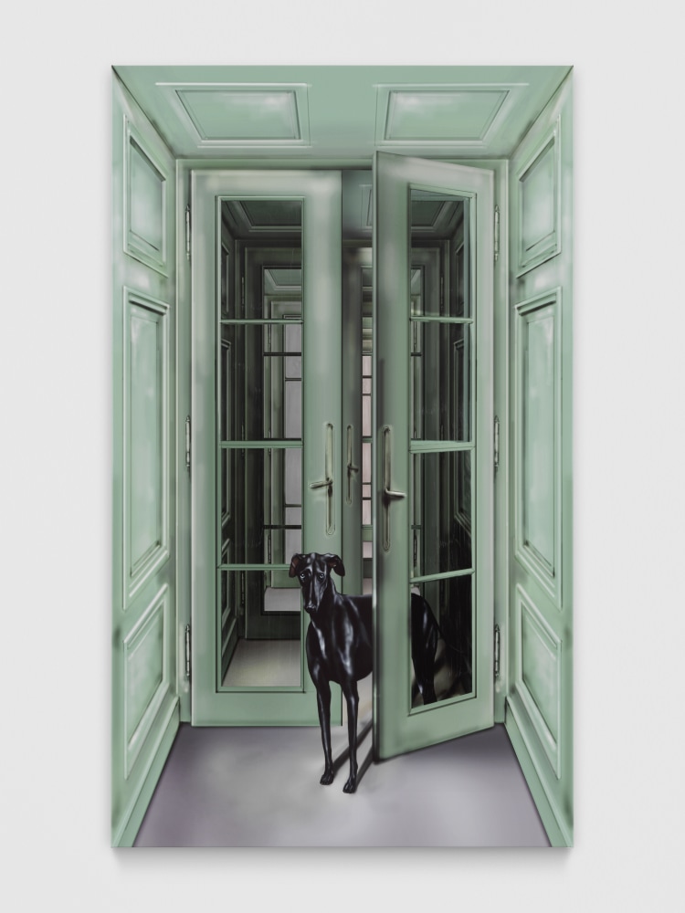 Reunion (Room 5)

2025

Gel medium, nail polish, ink on PVC

170 x 100 cm / 66 7/8 x 39 3/8 in

&amp;copy; Louisa Gagliardi