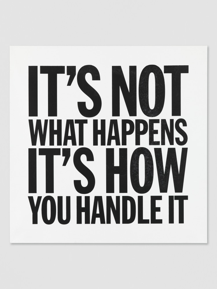 silkscreen work by John Giorno