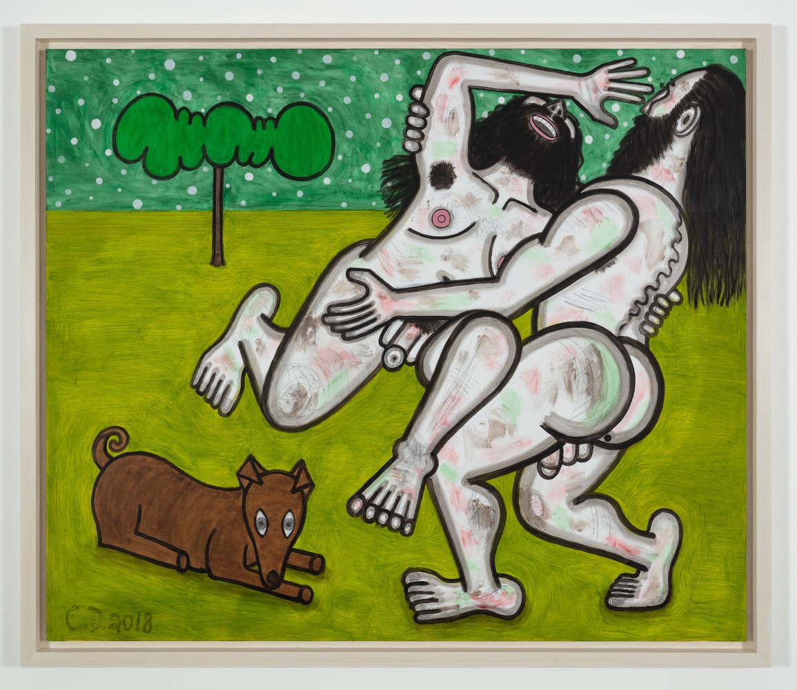 painting by Carroll Dunham