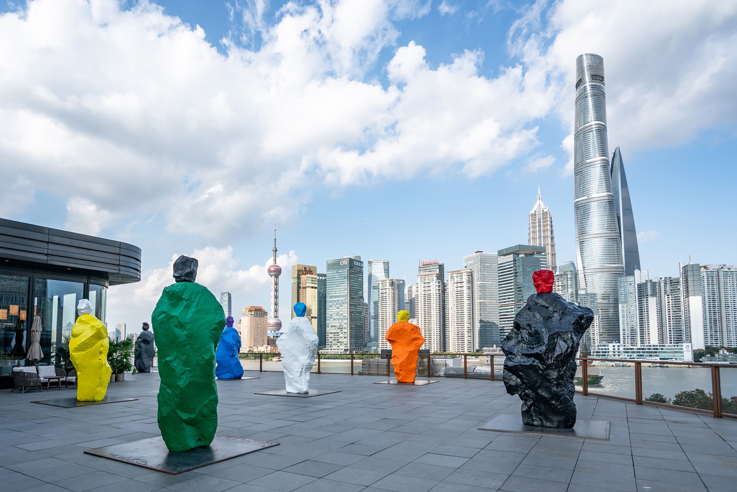 Installation view, Ugo Rondinone, burn to shine, Fosun Foundation, Shanghai, China, 2023