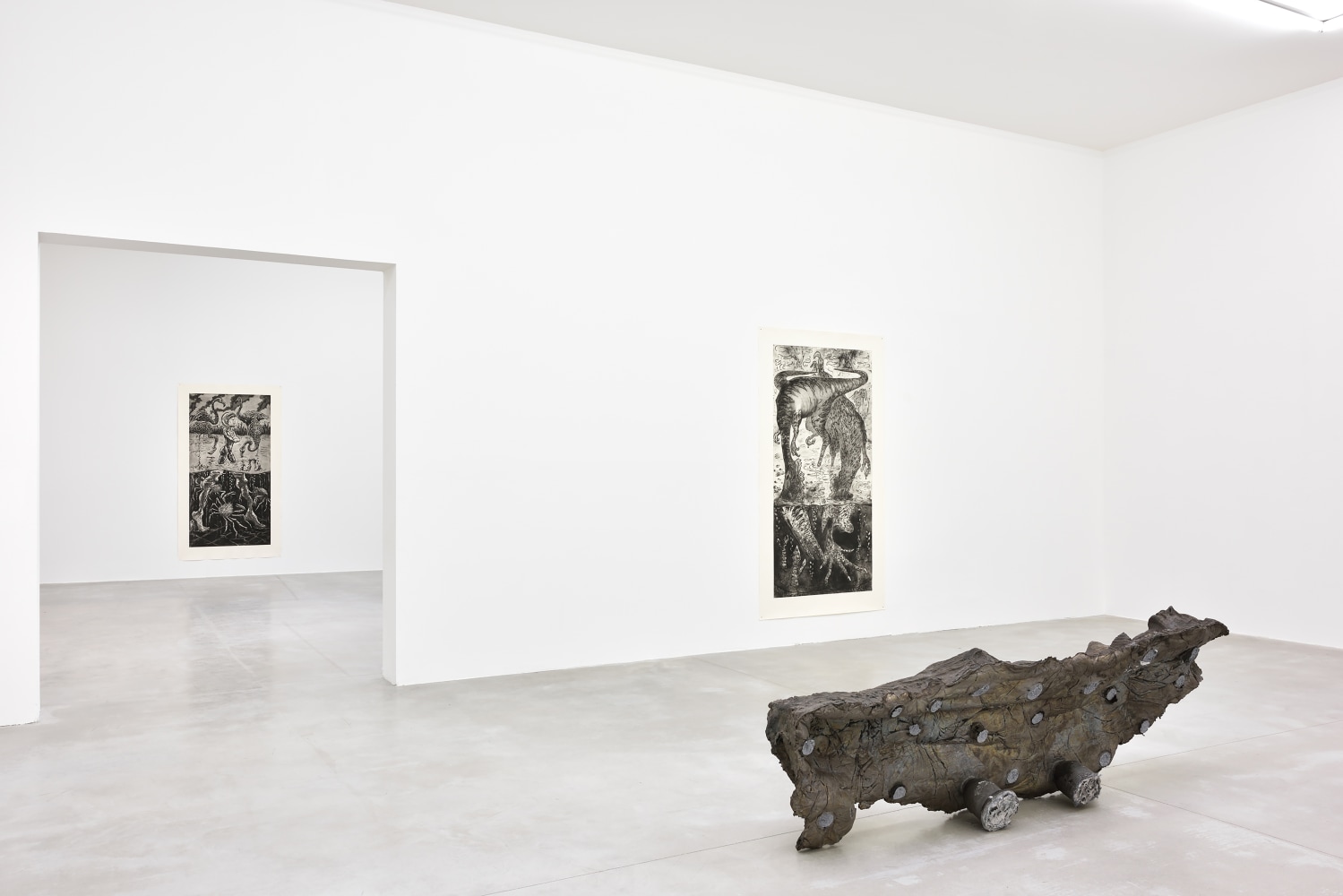 Installation view of Works by Jean-Marie Appriou