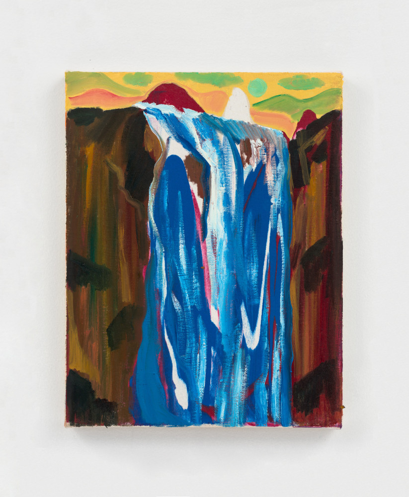 Painting by Shara Hughes