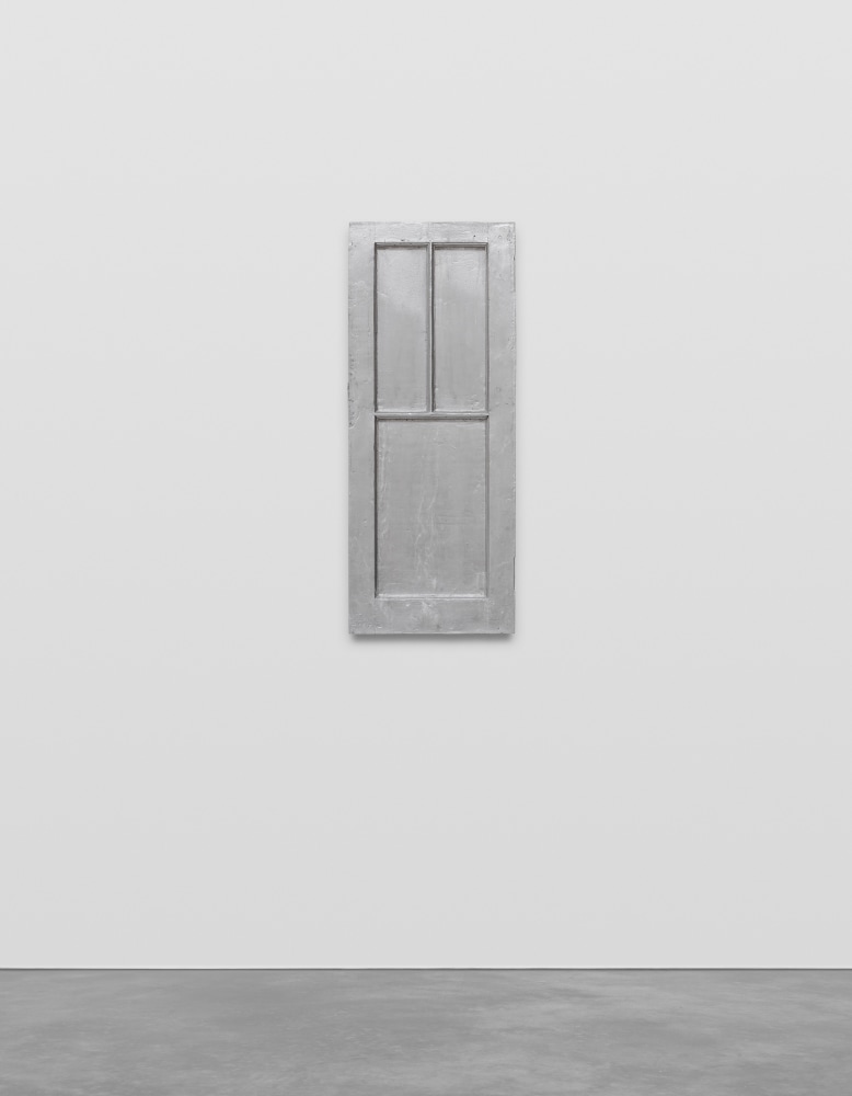 FOG IN THE ELBE VALLEY 1821  2016 Cast aluminum Edition 1 /2 + 2 AP 73 x 29.5 x 3.5 cm / 28 5/8 x 11 3/4 x 1 3/8 in