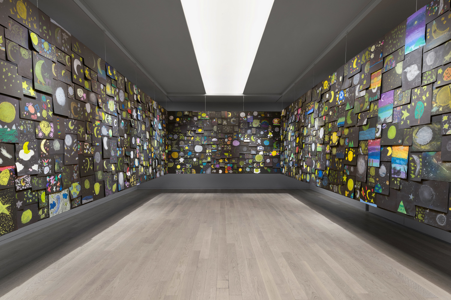 Installation view, Ugo Rondinone, BURN TO SHINE, Museum SAN, Wonju, 2024