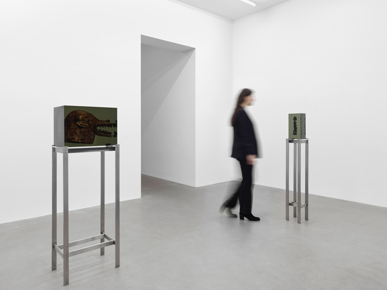 Installation view, Matthew Angelo Harrison, American Ghost, Galerie Eva Presenhuber, Waldmannstrasse, Zurich, 2024