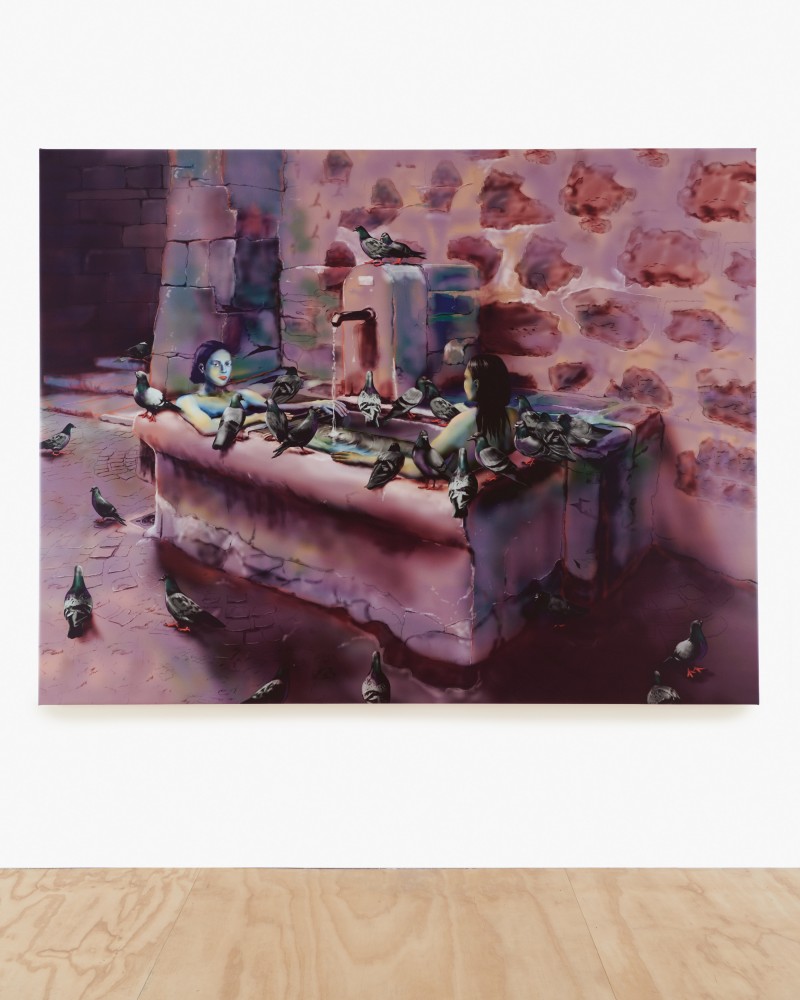 Painting by Louisa Gagliardi