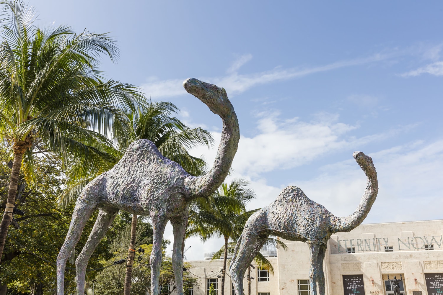 Installation view of sculptures by Jean-Marie Appriou