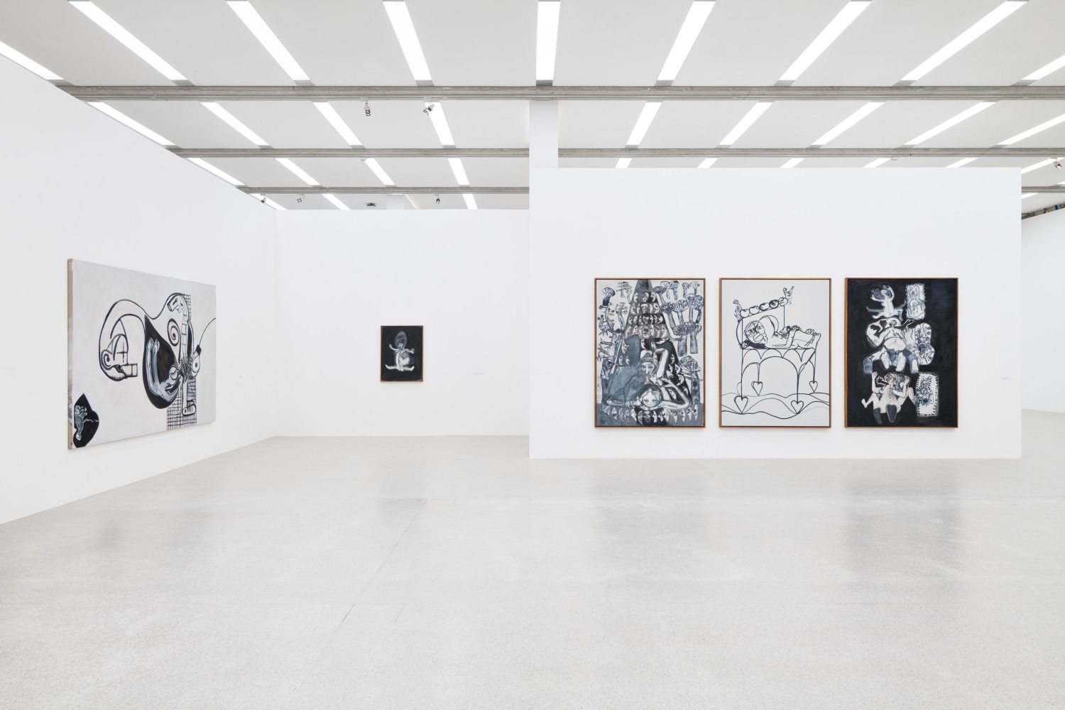 Installation view, Tobias Pils, Shh, mumok, Vienna, 2025