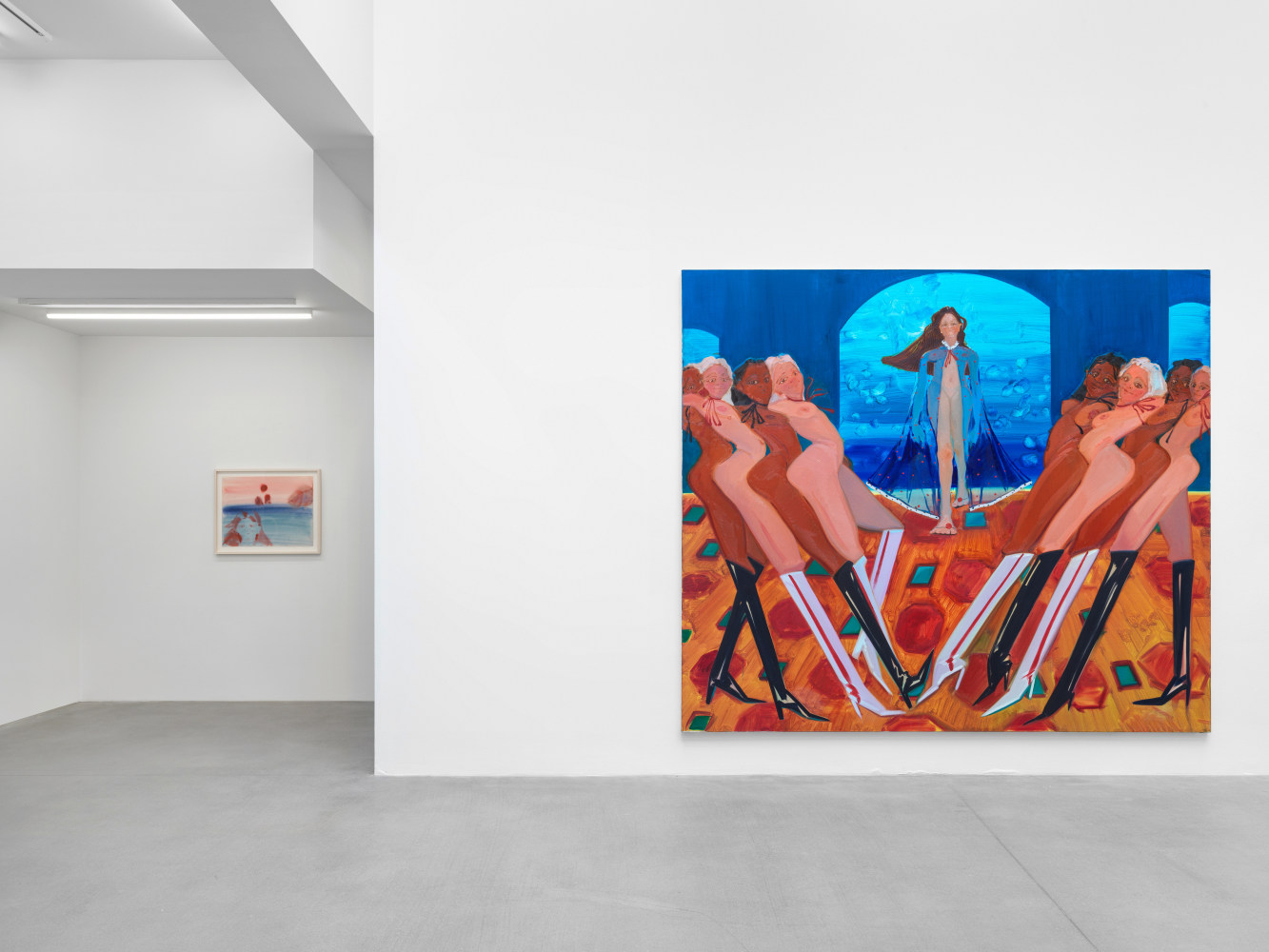 Installation view, Sofia Mitsola, Villa Venus: An Organized Dream, Galerie Eva Presenhuber, Waldmannstrasse, Zurich, 2023