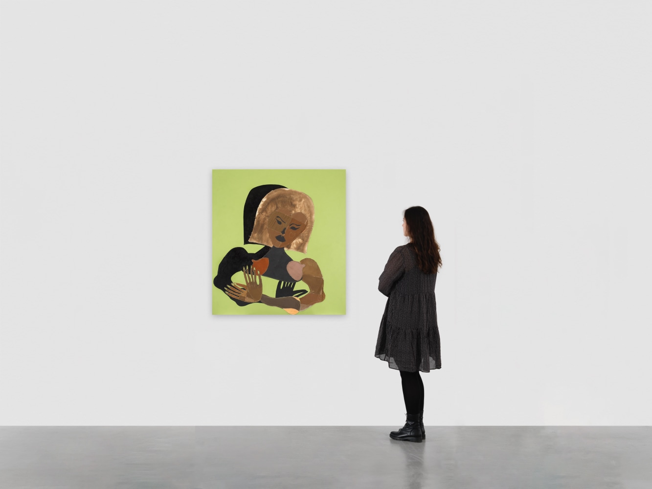 TSCHABALALA SELF
Muse 2 With Crossed Arms
2024
Fabric, painted canvas, thread and on canvas
122 x 112 cm / 48 x 44 in
SELF 60427&amp;nbsp;