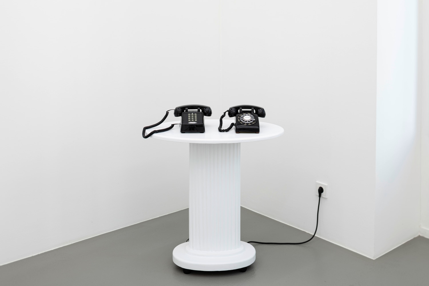 Installation view, John Giorno, God Complex, Galerie Eva Presenhuber, Vienna, 2024