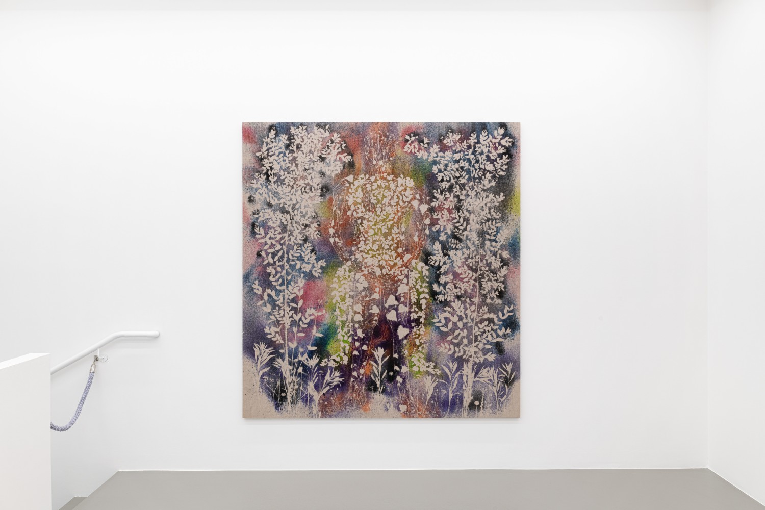 Installation view, Sam Falls, Vienna