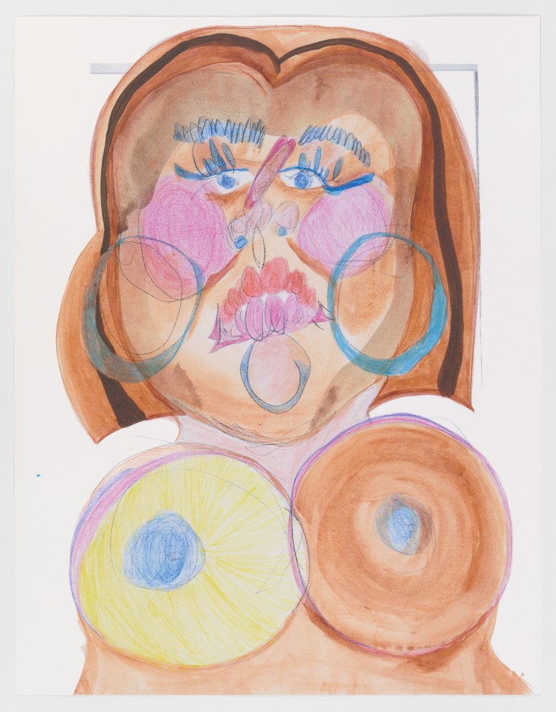 drawing by Tschabalala Self