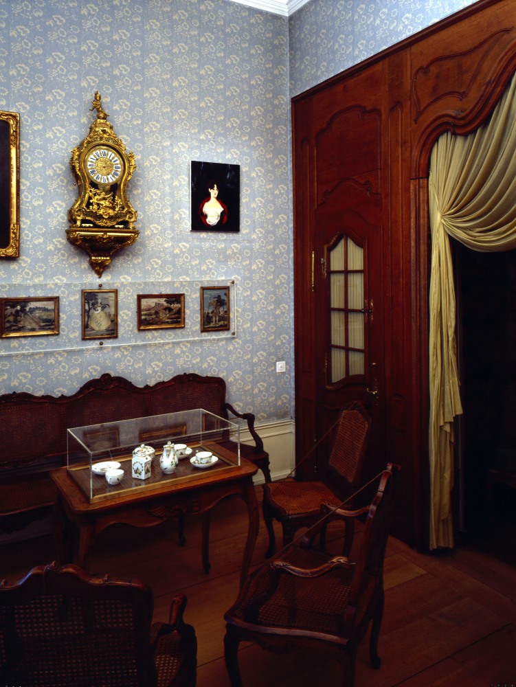 Installation view of works by Karen Kilimnik