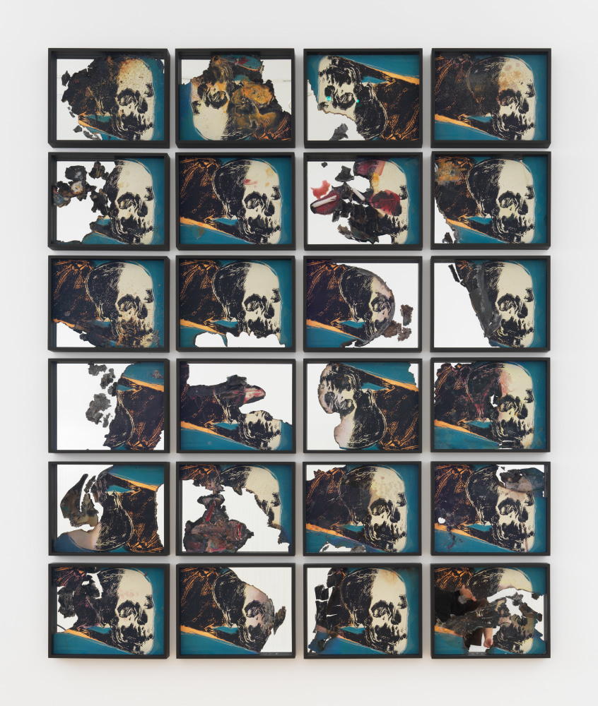 Print mixed-media work by Douglas Gordon