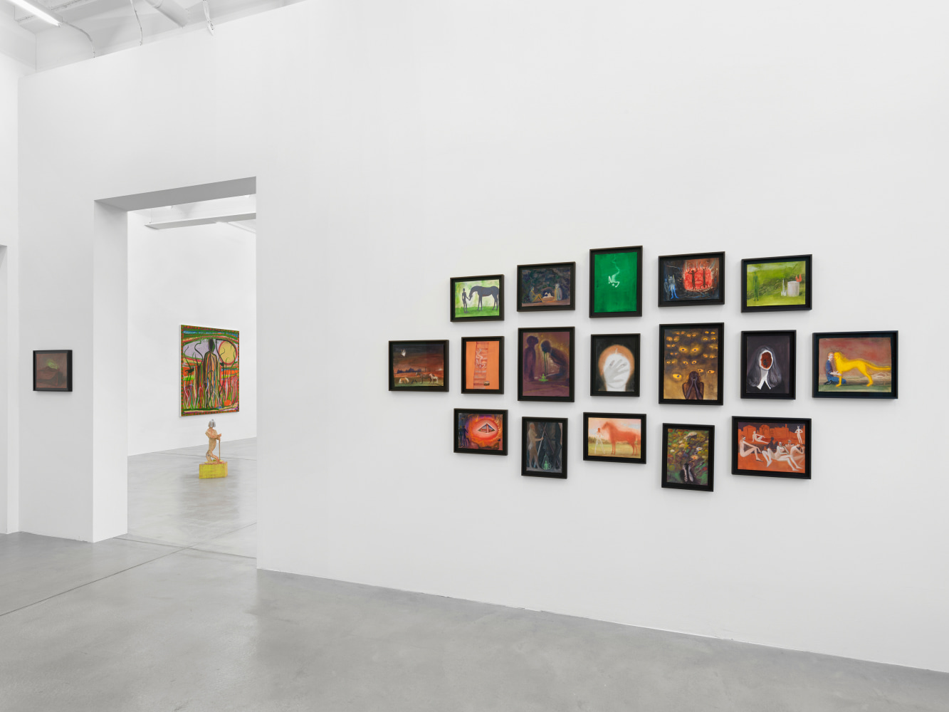 Installation view, MELENCOLIA, Galerie Eva Presenhuber, Maag Areal, Zurich, 2023